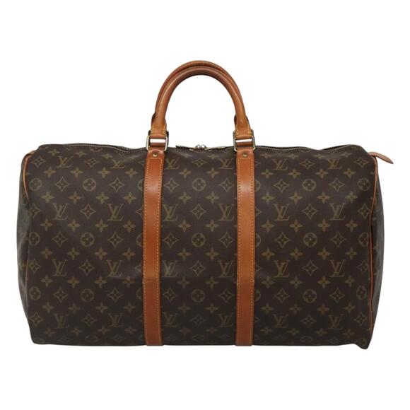 LOUIS VUITTON Monogram Keepall 50 Boston Bag M41426 - Picture 13 of 16